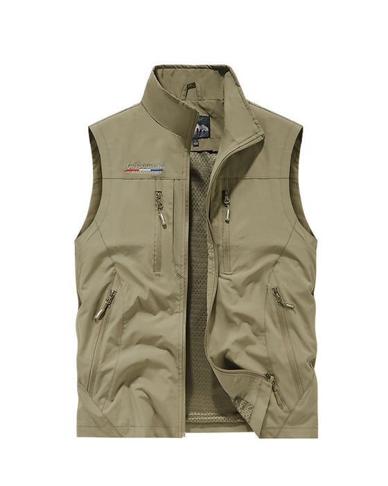 Limited-time sale – 50% OFF🔥🧥 Men's Oversized Sleeveless Vest Jacket with Pockets