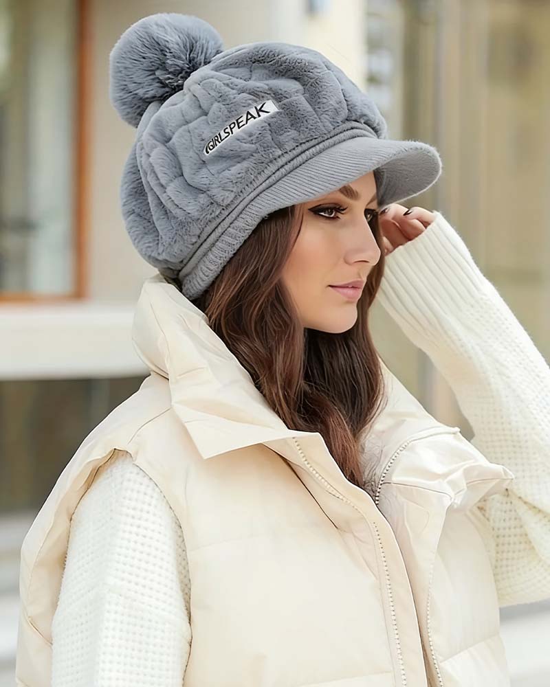 Women's Winter Short Brim Hat