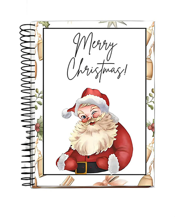 Christmas Gift Card Book – DIY Spiral Bound, 5x7 Inch, Colorful, Personalized Holder for Family, Friends & Students