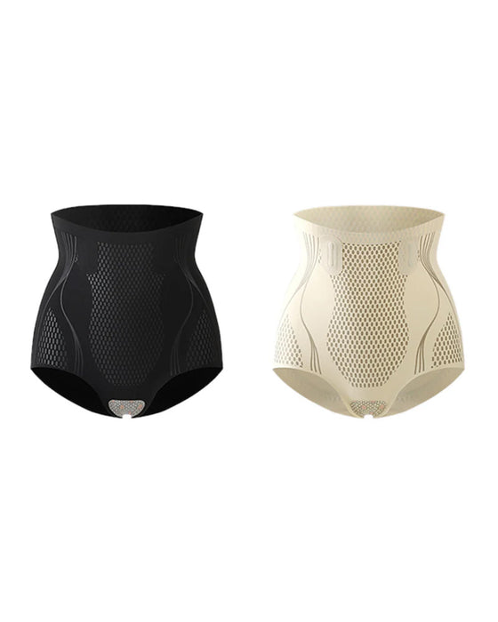 Fat Burning Lce Silk Lonic Fiber Shaping Shorts