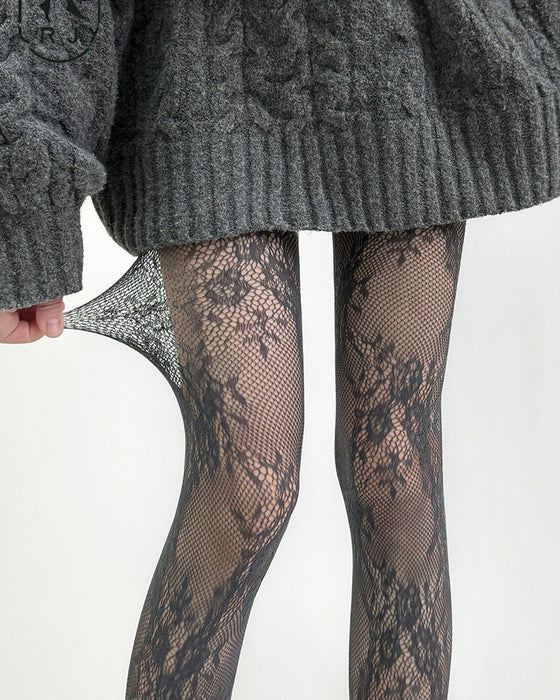 New Sexy Floral Slimming Stockings
