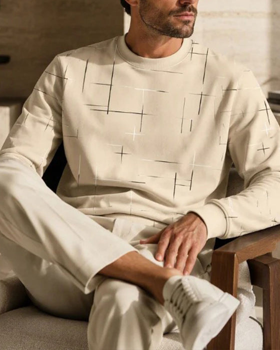Men's Casual Line Sweatshirt
