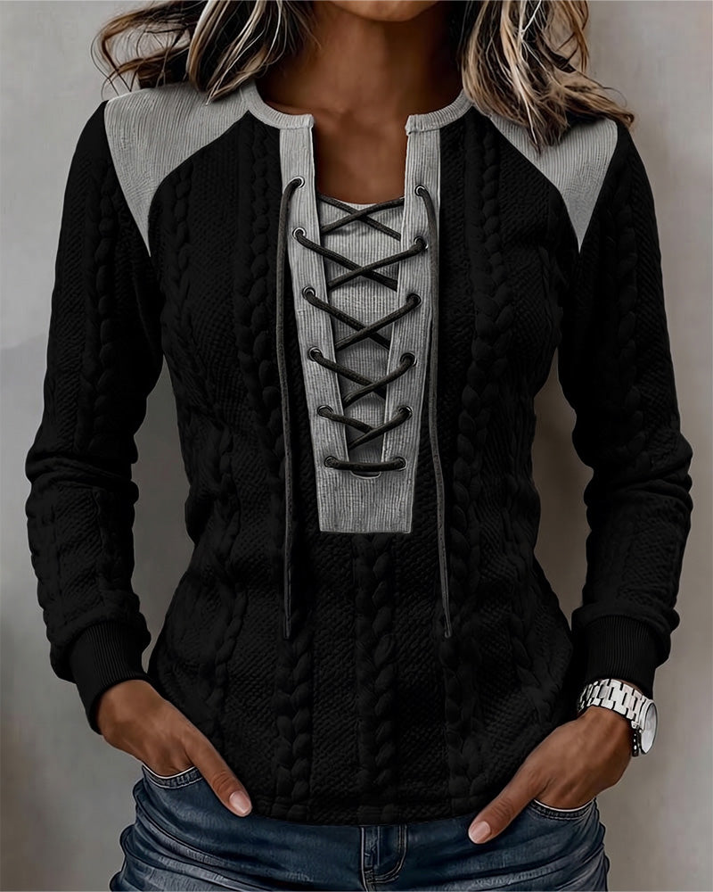 Stylish Fitted Casual Top