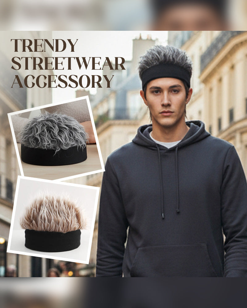 Men's Unisex Hip-Hop Style Wig Hat