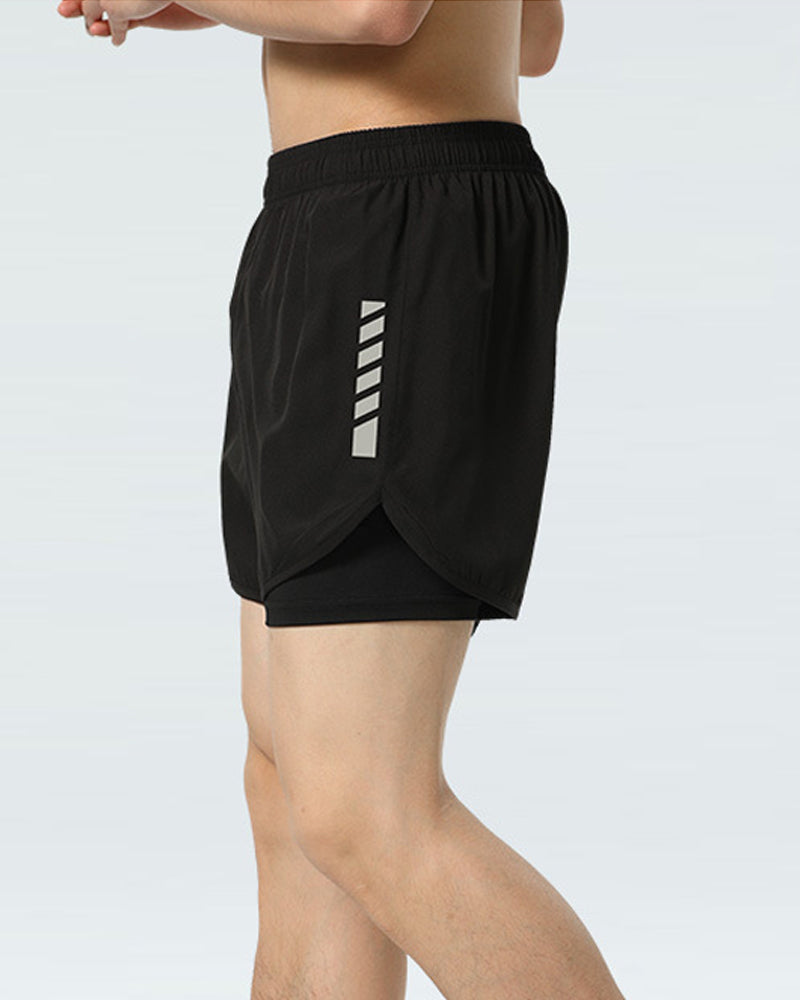 Men's Boxer Style Double Layer Modesty Short
