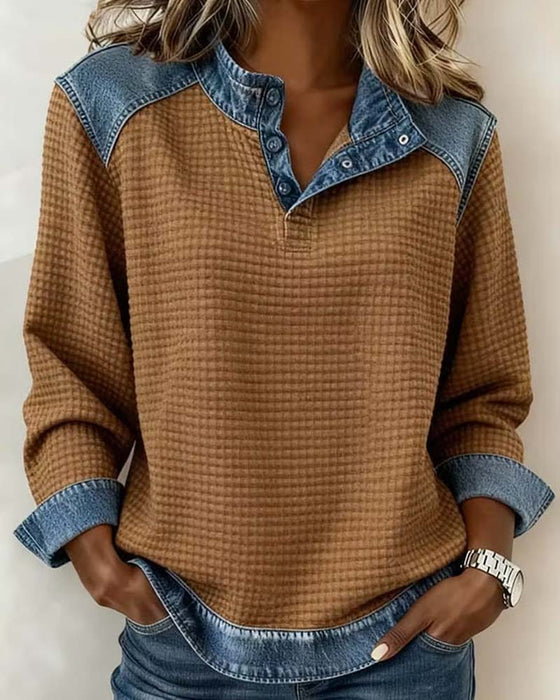 Casual Long Sleeve Sweatshirt
