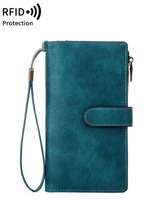 Women Zipper Long Wallet Trendy Exquisite Gift Wallet
