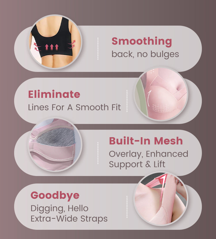 Sexy Push-Up Wire-Free Bra