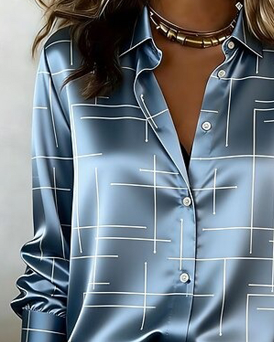 Line Long Sleeve Shirt
