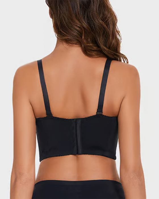 Women's bra with adjustable straps and lace – lifts and shapes perfectly