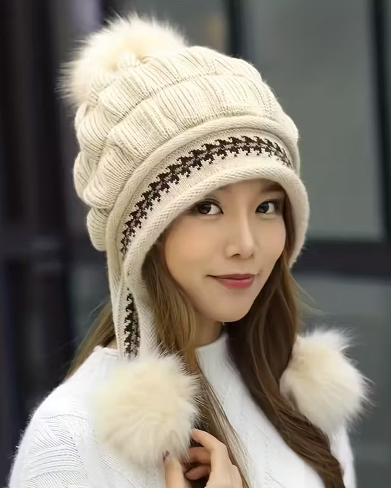 Fantasy Fleece Beanie Hat With Earflap