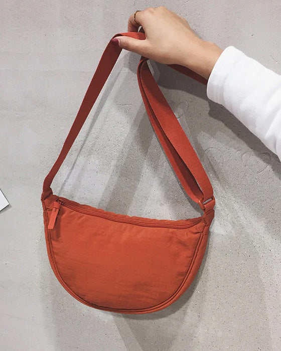 Simple Women Dumpling Shoulder Bag