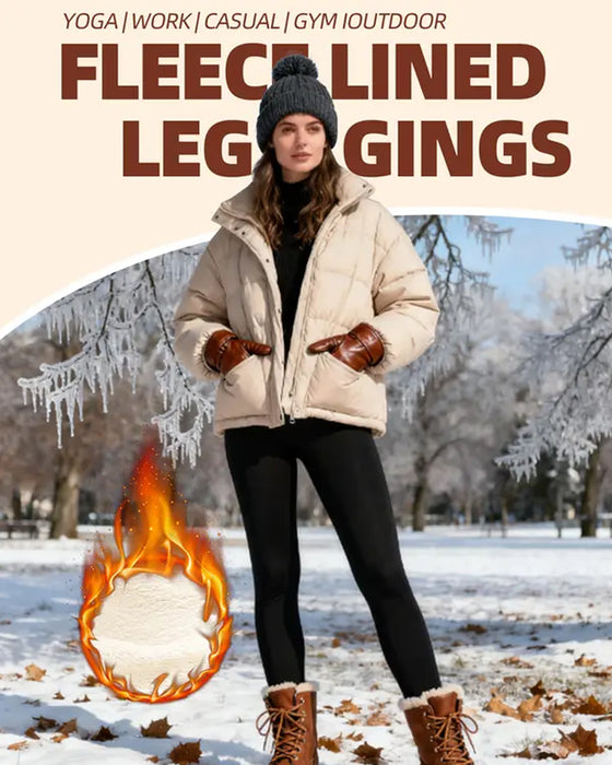 Warm High Waist Cozy Lined Leggings