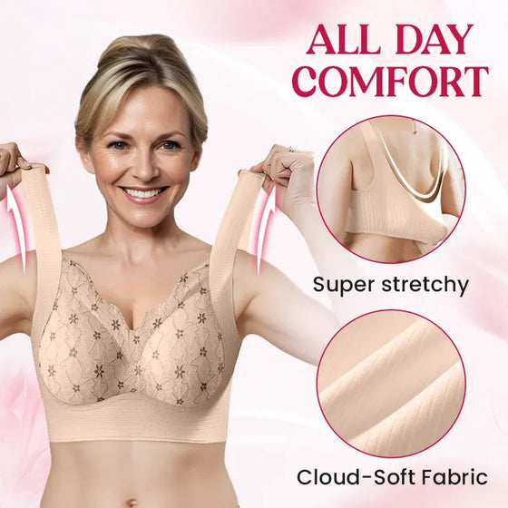Seamless Wire-free Push-up Bra