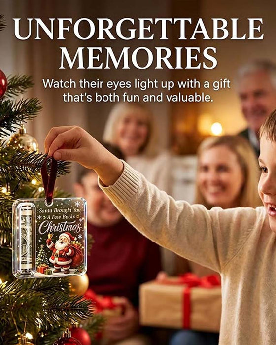 Christmas Cash Gift Ornament