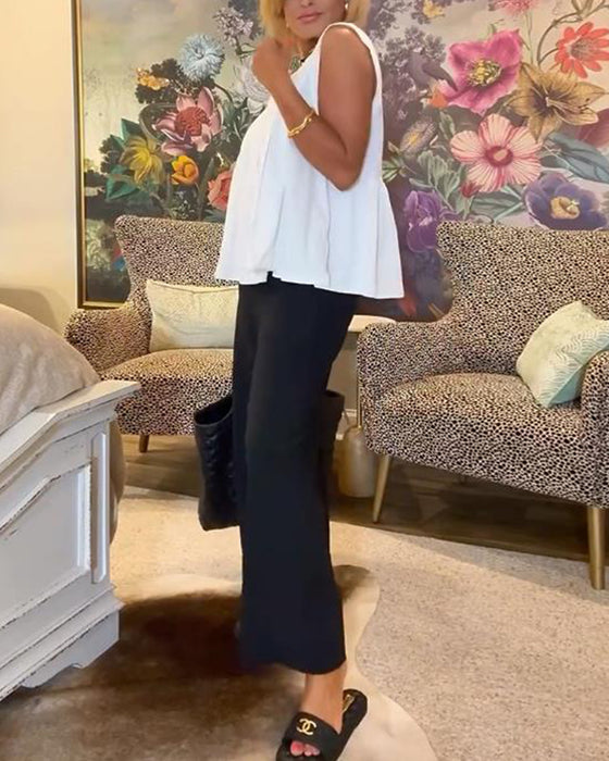 Elegant Ruched Versatile Camisole