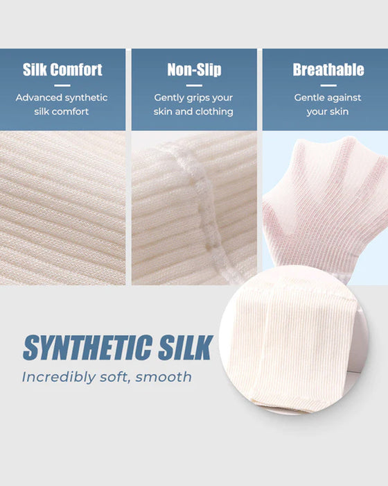 Anti-Slip Synthetic Silk Knee Pads