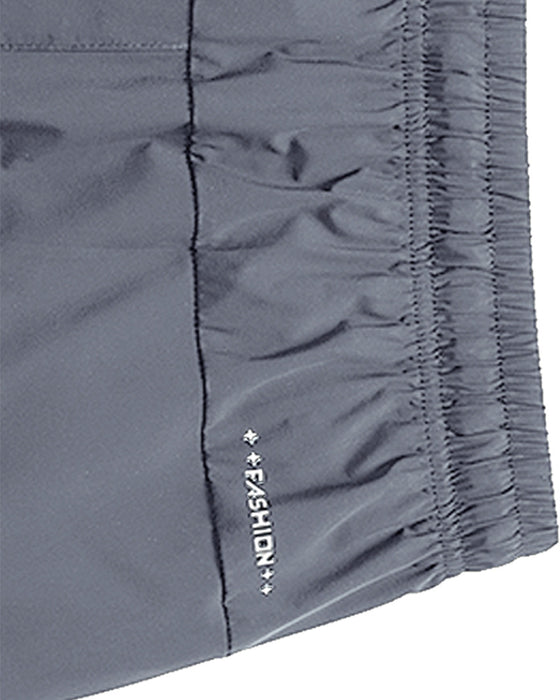 Men Elastic Waist Pocket Quick-Dry Ice Silk Sports Shorts