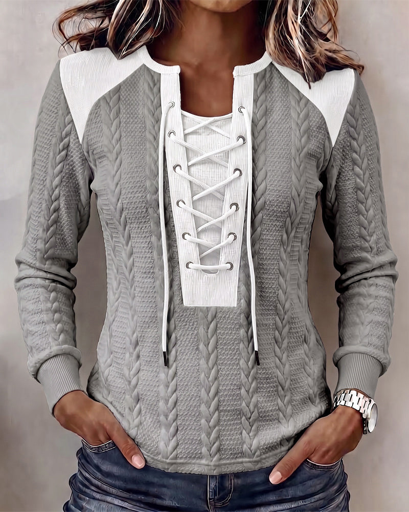 Stylish Fitted Casual Top