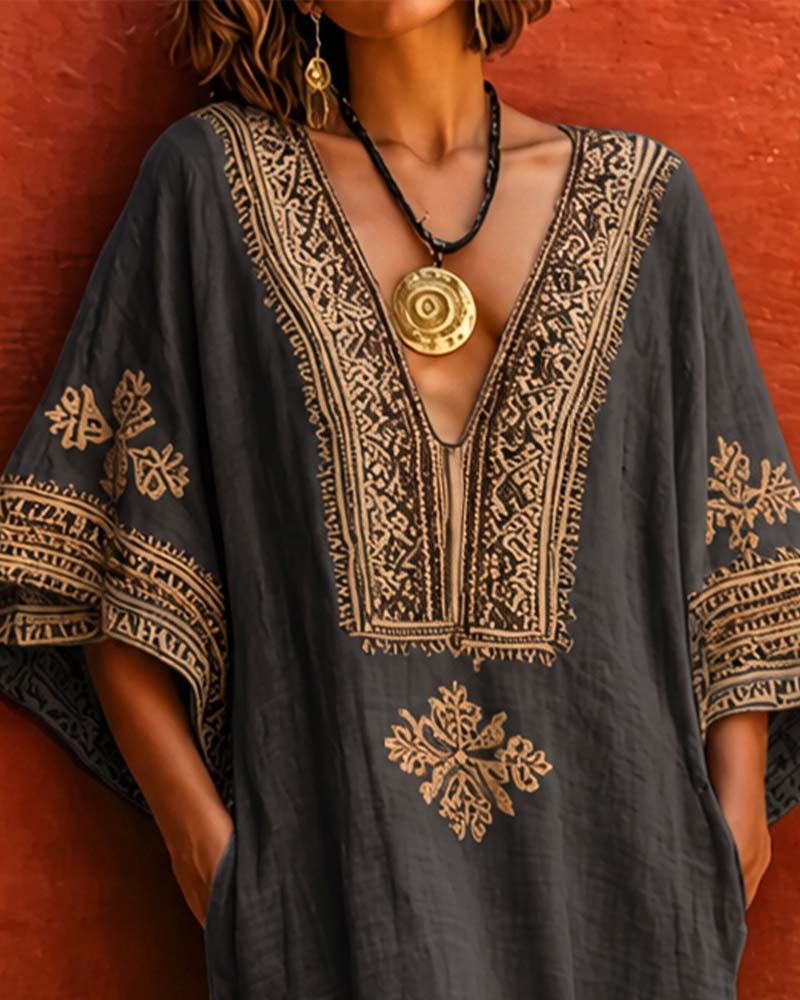Bohemian Loose Casual Dress