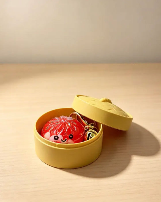 Glitter Sand Dumpling Keychain