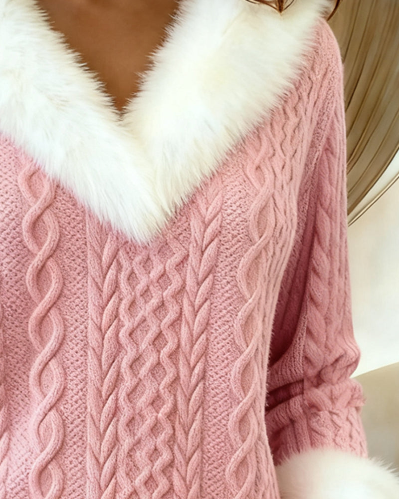 Maomao V-Neck Fashion Top