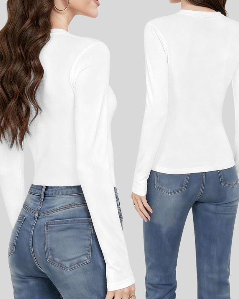 Long Sleeve Fleece Lined Shirts