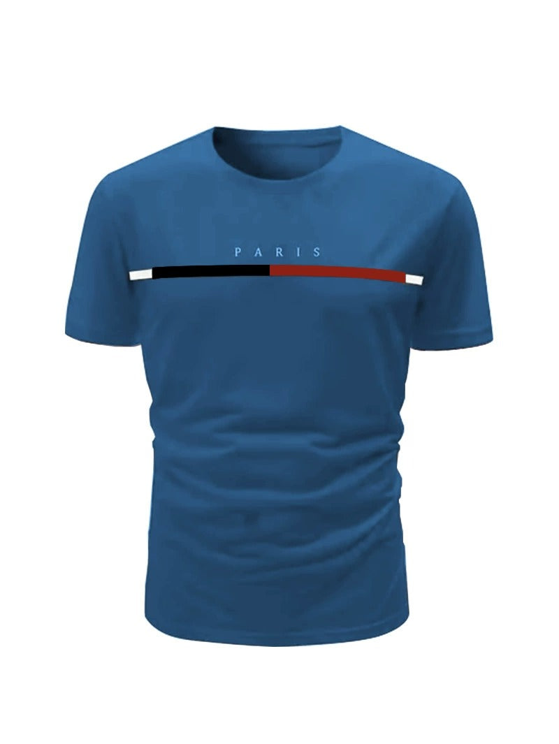 Quick Dry Crew Neck Short Sleeve T-Shirt