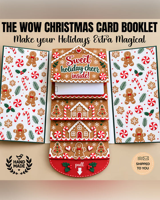 Waterfall Christmas Gift Card Booklet