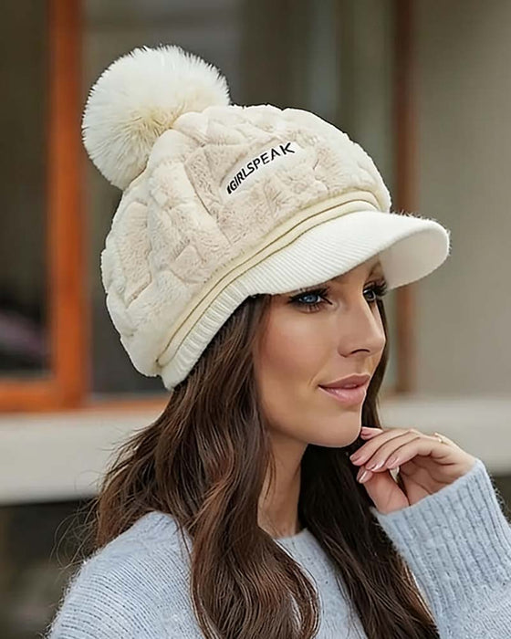 Women's Winter Short Brim Hat
