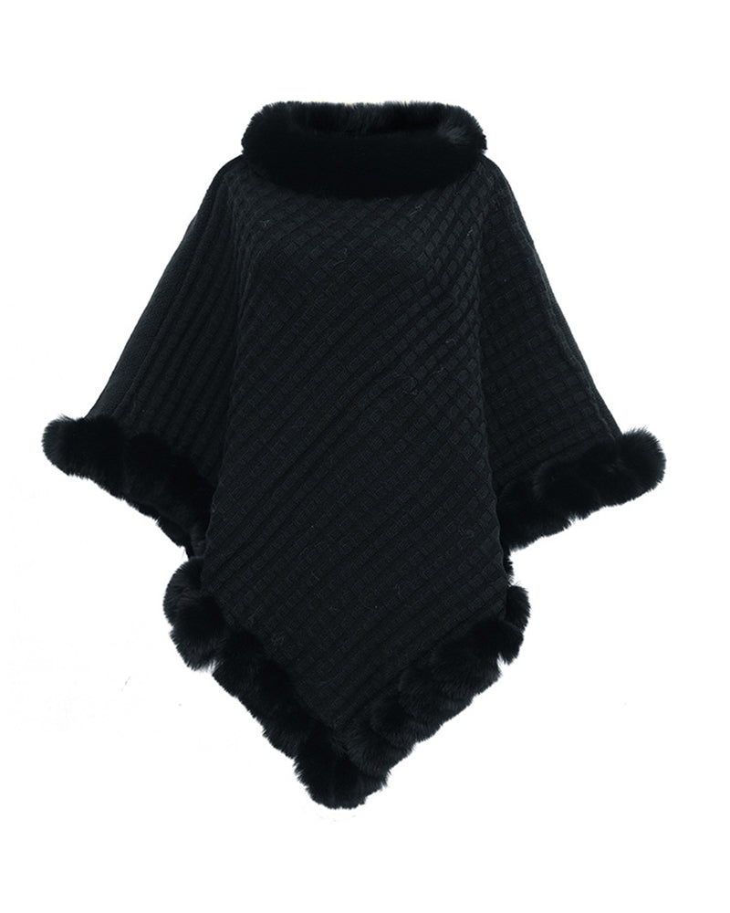 Ultra Warm Knitted Woman Scarf