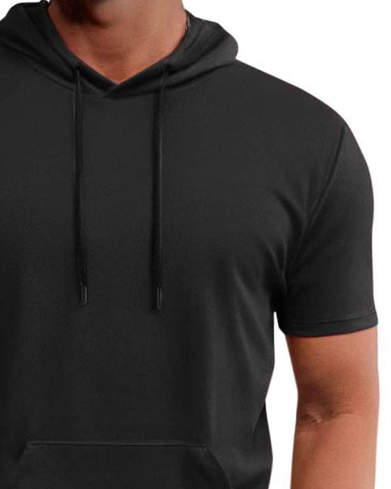 Hooded Quick Dry Short Sleeve T-Shirt
