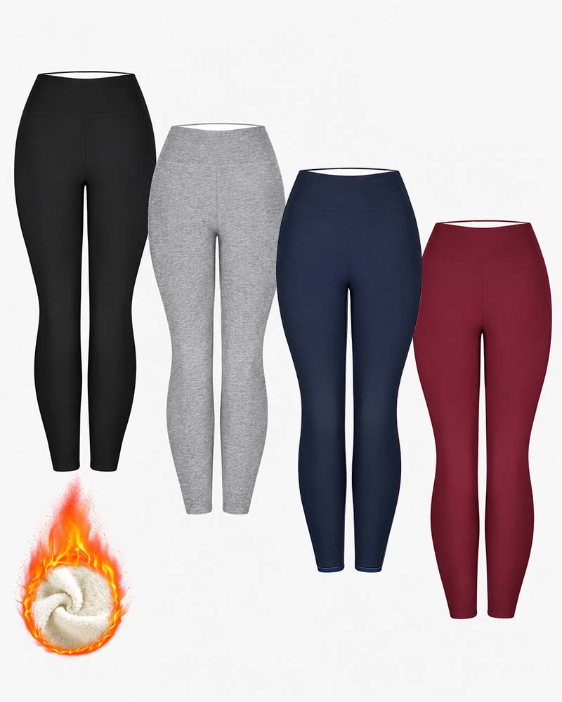 Winter Thick High Waist Warm Leggings Yoga Pants