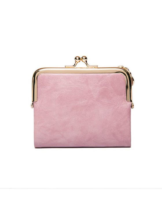 Mini Fashion Ladies Square Short Wallet