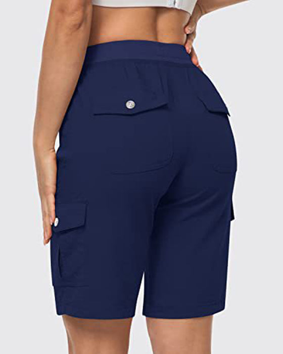 Women's Quick-Dry Cargo Shorts With Pockets