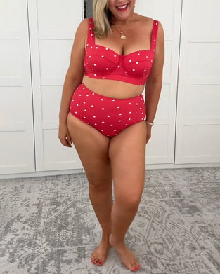 Sexy Polka Dot Two-Piece Bikini