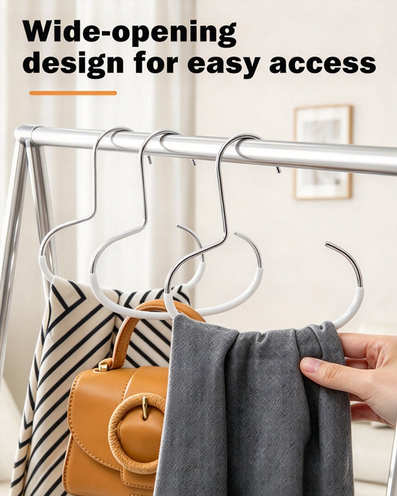 Organizer Durable Stainless Steel Hangers With Reinforced Edges For Long Term Use