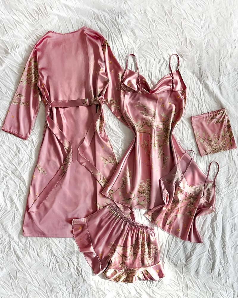 Loungewear Print Casual Set