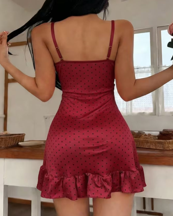 Sexy Spaghetti Straps Sleep Dress