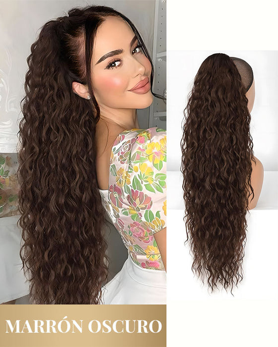 Long Voluminous And Curly Hair Extension
