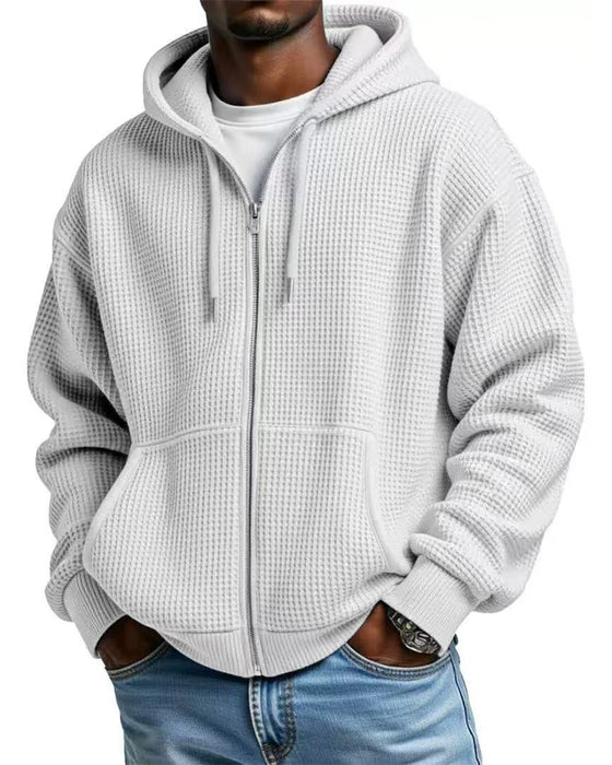 Fashion Long Sleeve Hooded Coat