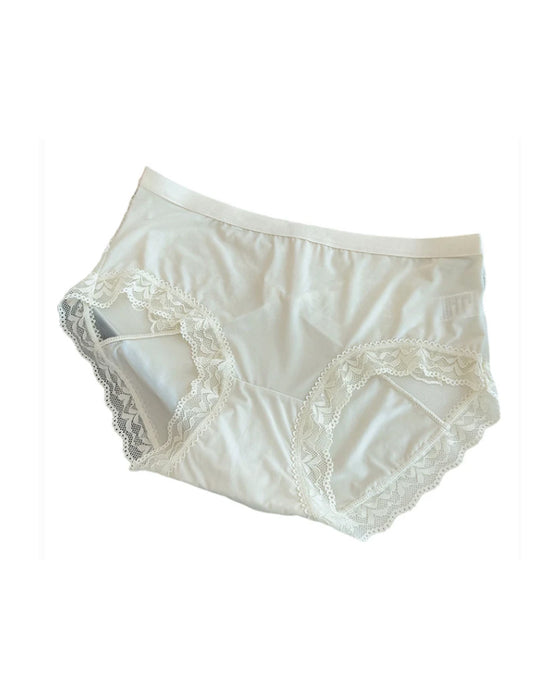 Women's Soft Lace Mid-Rise Panty