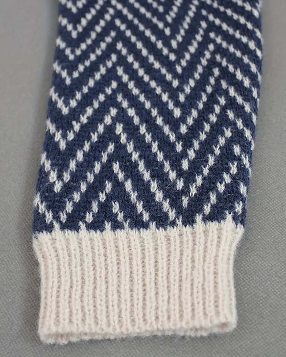 Striped Turtleneck Slouchy Jumper