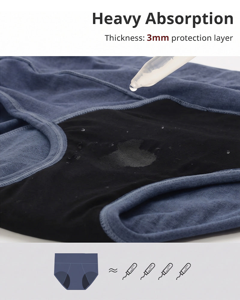 High Waisted Heavy Flow Period Leak-Proof Panties