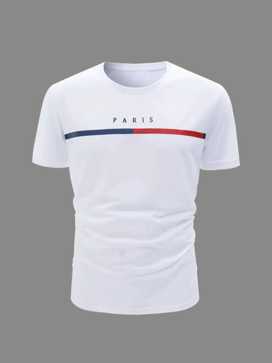 Quick Dry Crew Neck Short Sleeve T-Shirt