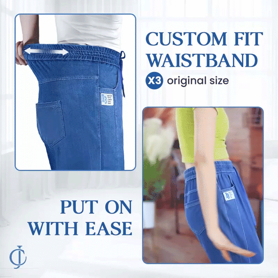 High Waist Ultra-Stretch Mom Jeans