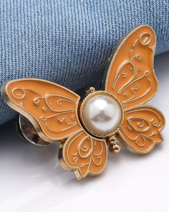 Pearl Butterfly Waist Buckle