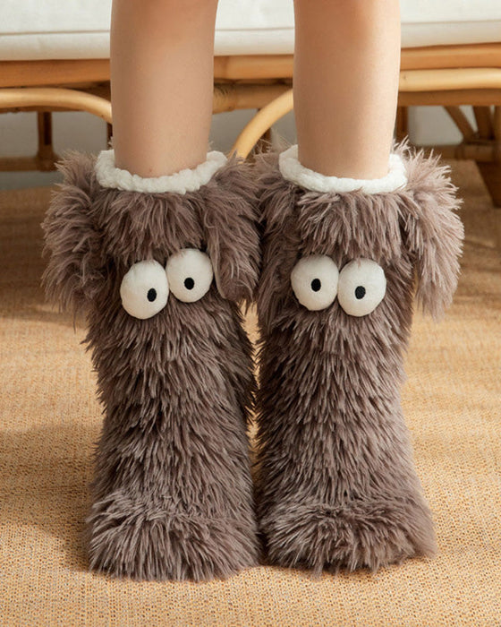 Winter Sherpa Floor Socks