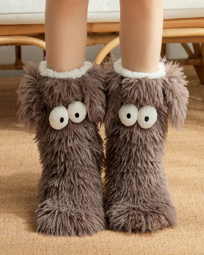 Winter Sherpa Floor Socks