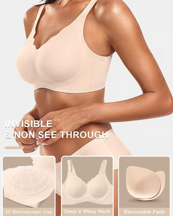 💖Seamless Scalloped Push-Up Bra